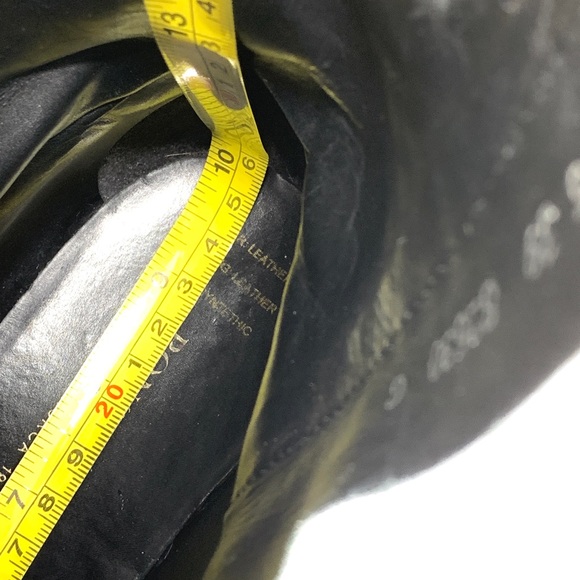 Pons Quintana Black Leather Woven Ankle Boots Zip Lace - Picture 9 of 10